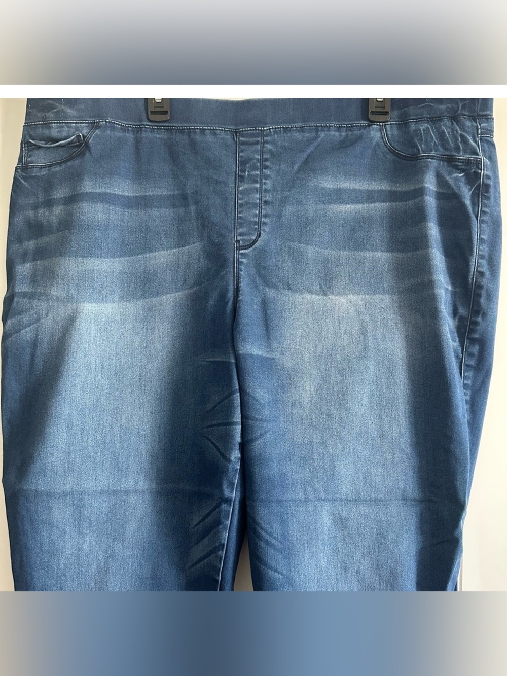Women’s plus size 3X pull on Denim Jeggings.
